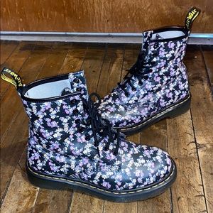 Floral Dr. Martens